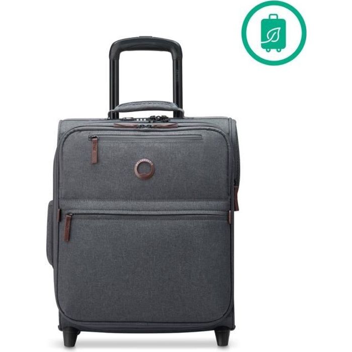 DELSEY VALISE TROLLEY CABINE 40X55X20cm DELSEY AIR LONGITUDE GRISE 