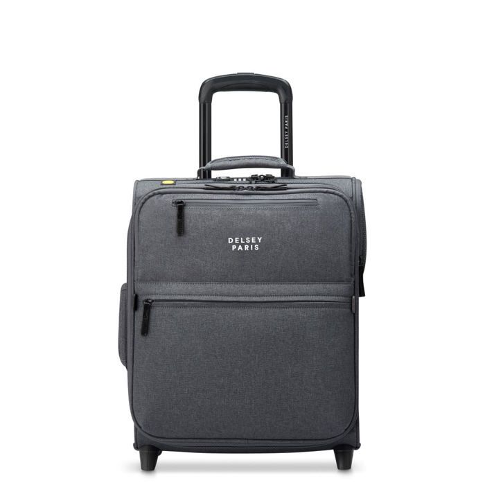 DELSEY PARIS - MAUBERT 2.0 - Valise cabine souple - 45x36x20 cm - 25 litres - XS - Anthracite