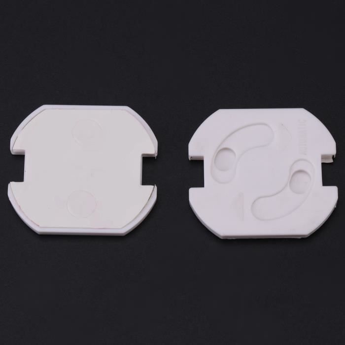10Pcs Caches Prises pour enfant rotatif anti-chocs électriques pour la