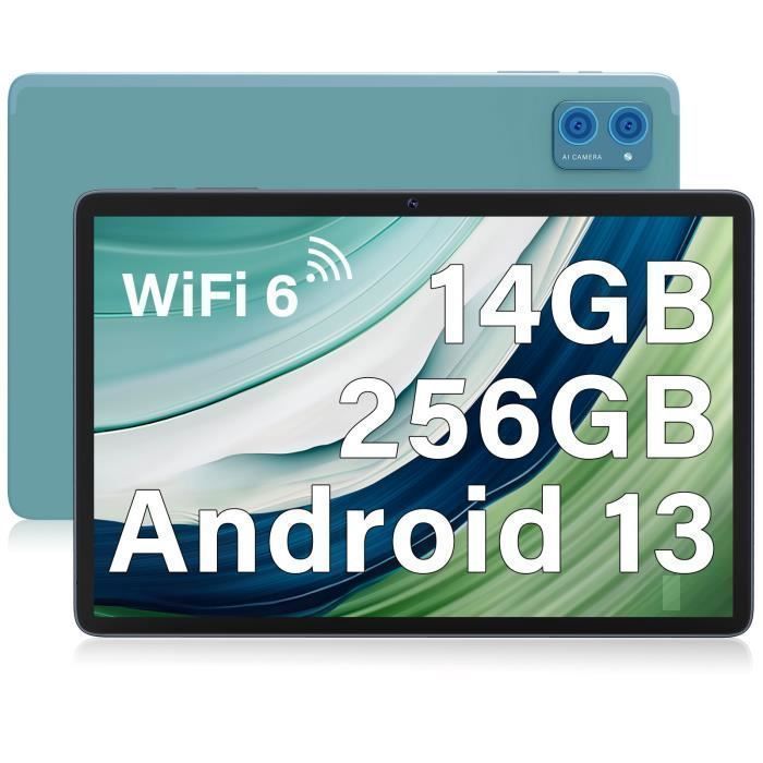 Tablette Tactile – Android – 101 Pouces – 14 Go RAM – 256 Go ROM – WiFi 6 – Bluetooth