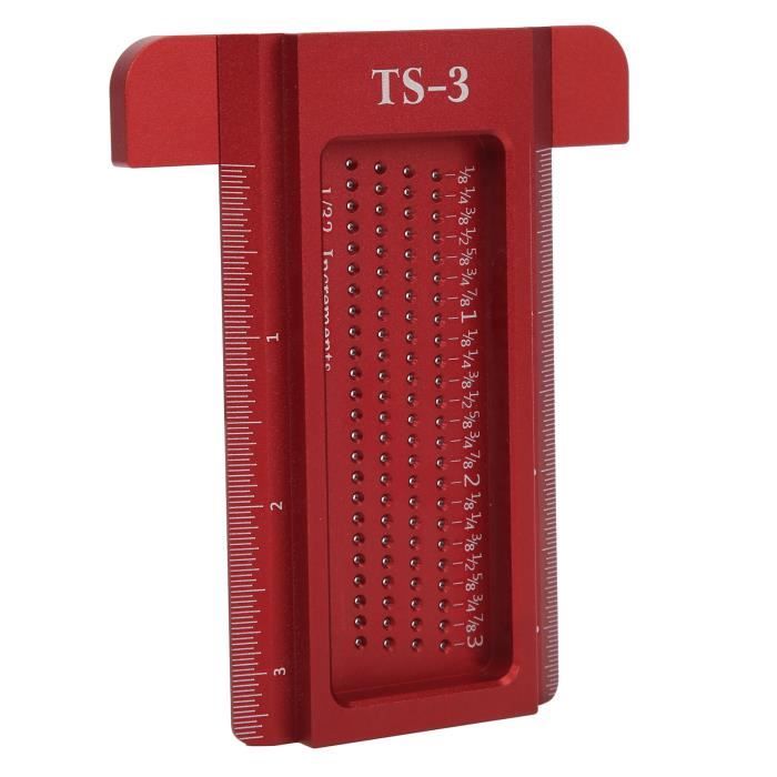 FANSHINUO Règle De Marquage Réglable 550mm Pour Menuiserie – Outil De Traçage Précis Grand Diamètre