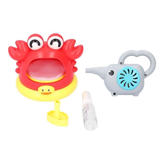 Jouet De Bain Crabe à Bulles Et Musique – Amuse Bébé Dès 1 An Pendant Le Bain