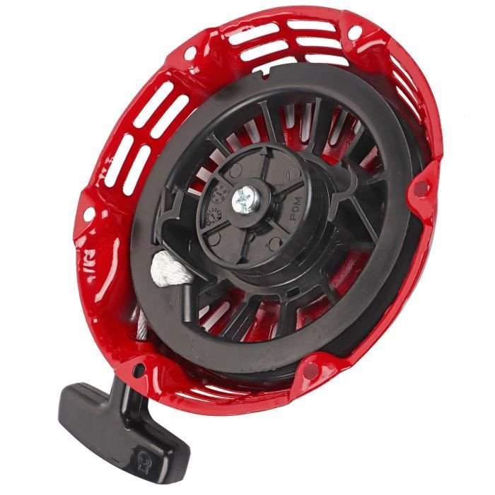Lanceur Tondeuse Honda Démarreur à Rappel Pour Générateur 2Kw 168F - Ensemble Démarrage Traction Tondeuse - Ressorts Rappel Mécanique Ressort Rappel Moteur 168f