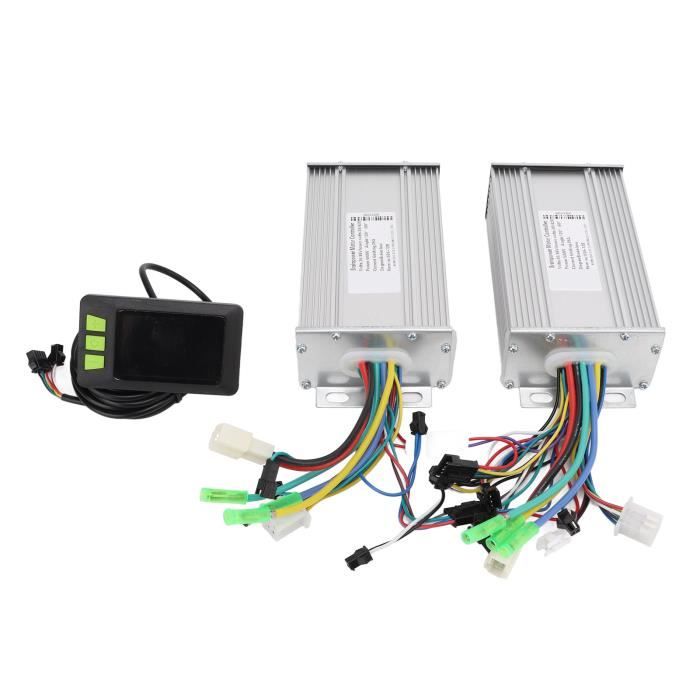 Kit D'écran LCD Et Contrôleur Pour Moteur Brushless Double Entraînement 36V/48V 450W - Idéal Pour Vélo électrique, Trottinette, Scooter
