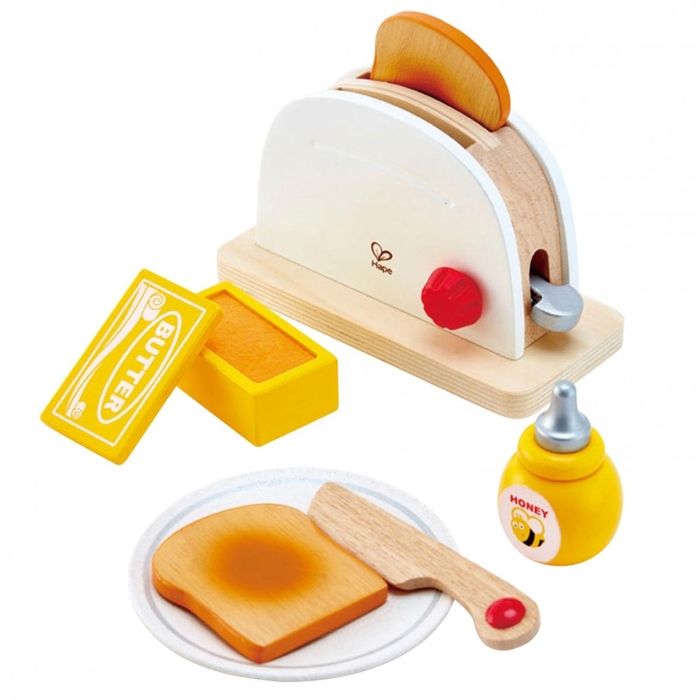 Be Toy's – Grille-pain Multicolore En Jouet Pour Enfant, Avec 2 Tartines, Dès 2 Ans, En Polypropylène Et ABS