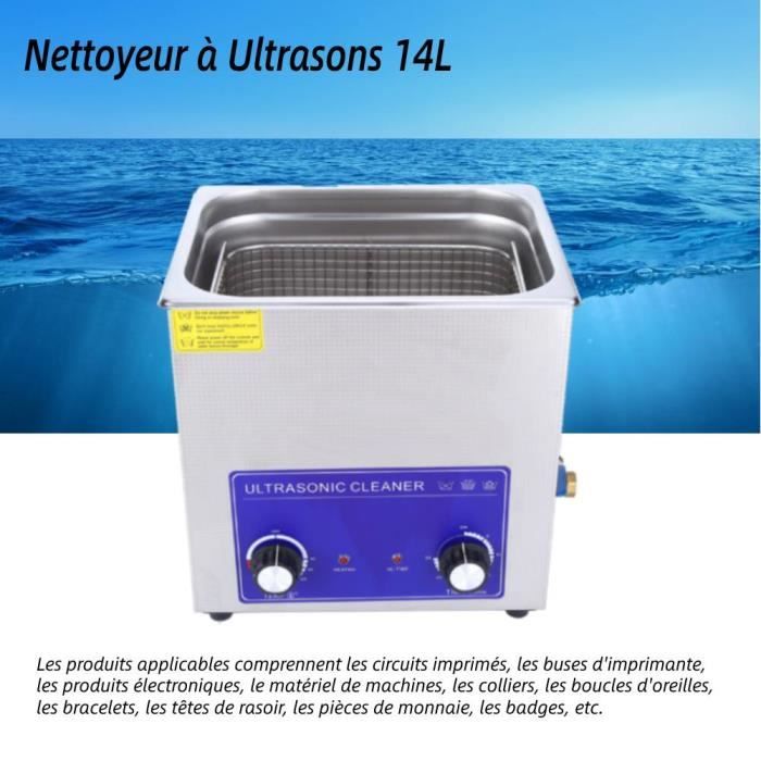 Nettoyeur à Ultrasons Numérique 6L Avec Chauffage 400W - Pour Bijoux, Lunettes, Pièces - 40kHz, Neuf