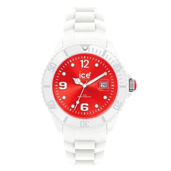 montre ice rouge