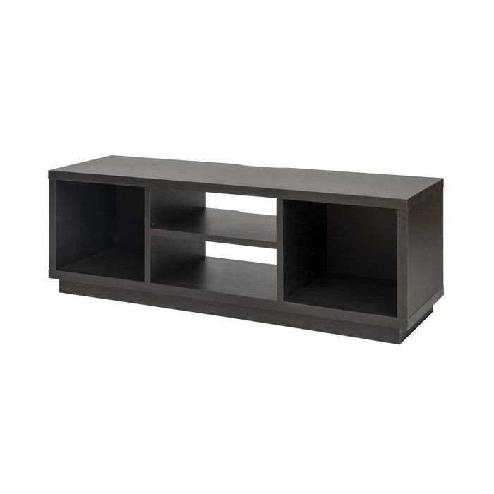 Iris Ohyama Meuble TV Meuble tele Banc TV Ecran jusquà 55 pouces OTS-125S Chêne noir L36 x P126 x H41.5 cm Iris Ohyama Meuble TV Meuble tele Banc TV Ecran jusquà 55 pouces OTS-125S Chêne noir L36 x P126 x H41.5 cm