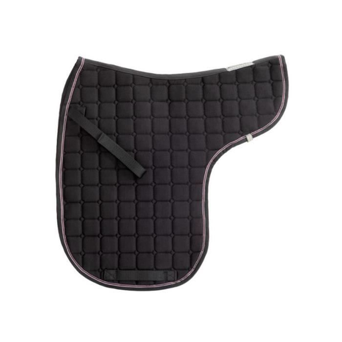 Tapis De Selle Kavalkade Avec Panneau Néoprène Intégré - Noir - Occasion