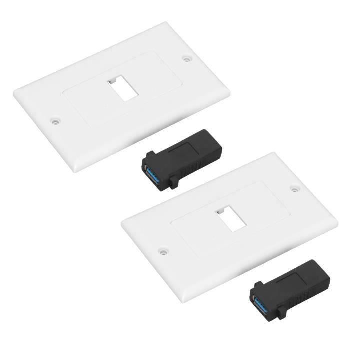 Panneau Prise USB 12V Gotrays - USB C PD 3.0 Et Double USB 3.1A - Neuf