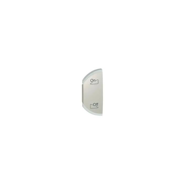 Plaque Plastron Legrand Mistral - 1 Module Argenté - Neuve Sous Blister