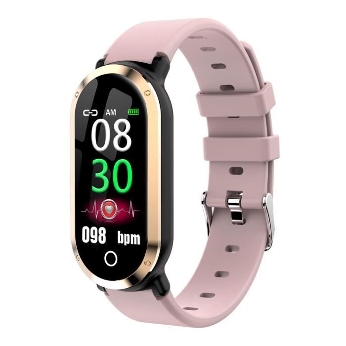 Montre Connectée Tracker Santé Avancé – Bracelet Activité IP68, Pression Artérielle, SpO2, Sommeil, 127+ Sports, Batterie 45-60 Jours