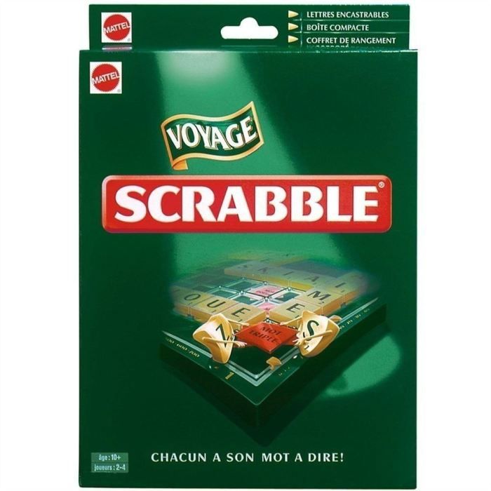 Scrabble Voyage de Luxe - Cdiscount Jeux - Jouets