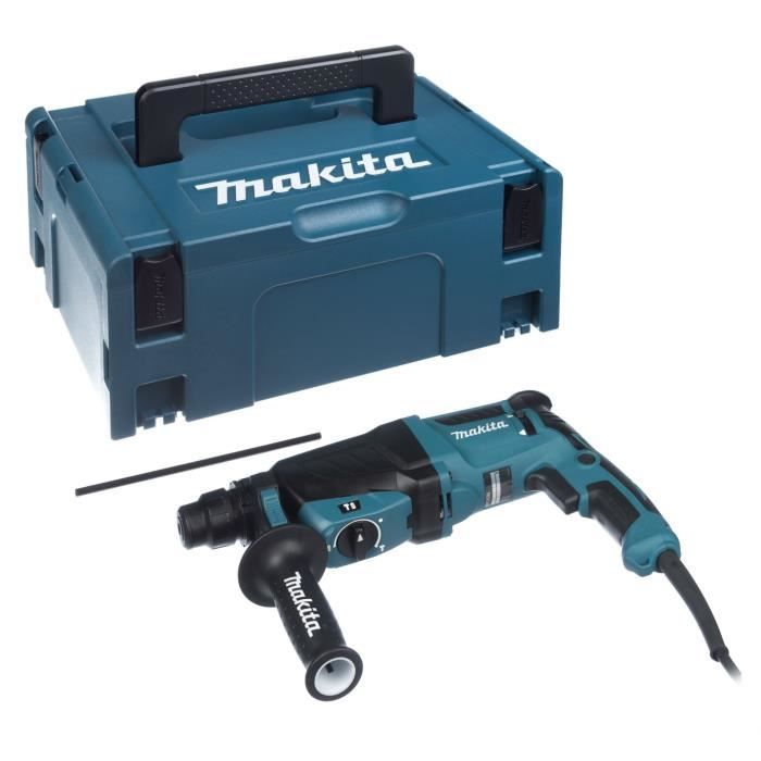 Makita HR2630J SDS Plus Marteau Perforateur Burineur incl. aspirateur dans MAKPAC 2 4J avec set d'aspiration - vue 2