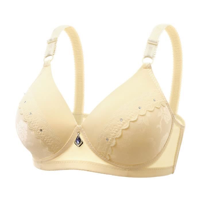 Brassière Forte Poitrine Soutien-gorge à Armature Uwdiohq