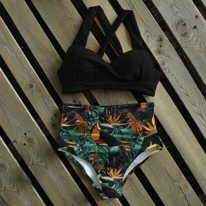Soutien-gorge de bain souple bandeau Antigel Bain La Feminissima vert