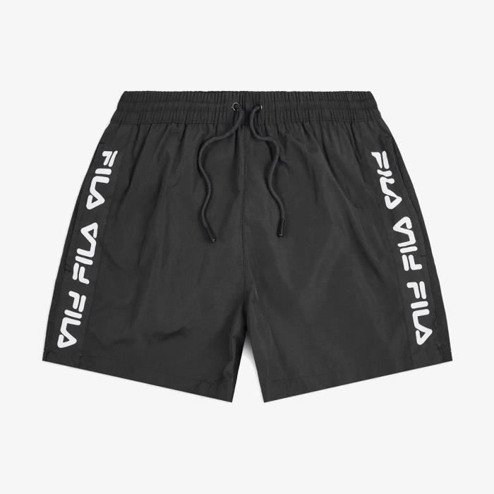 Short de bain SHO Fila Homme Noir 100 Polyamide