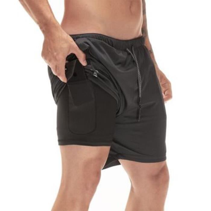 Short De Compression Cramer Homme L - Noir - Base Layer Running - Maille Légère