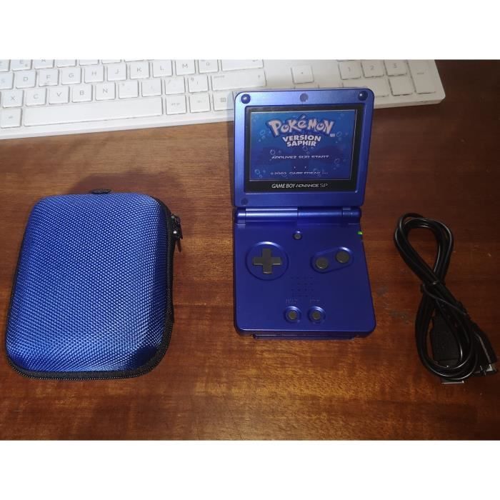 CONSOLE GAMEBOY ADVANCE SP BLEU + POKEMON SAPHIR