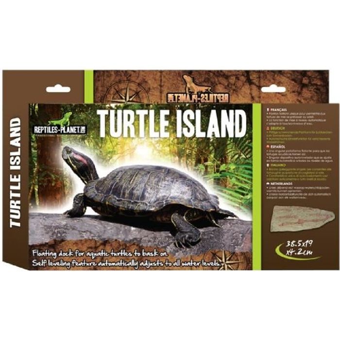 Comparer les prix de île flottante pour tortue aquatique Turtle Island L REPTILES-PLANET
