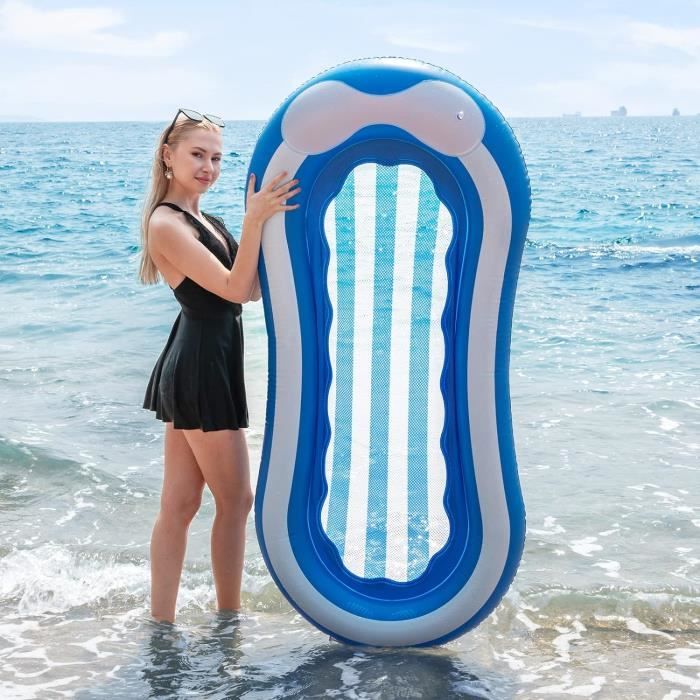 Hammock Flottant pour Adultes et Enfants dans la Plage Piscine