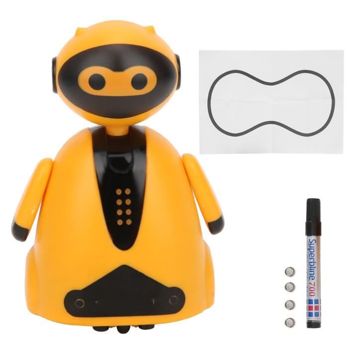 Robot De Suivi De Ligne Inductive Magique, Yeux Brillants, Jouet éducatif