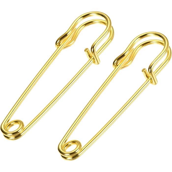 Lot De 200 épingles à Nourrice En Métal Doré - 19 Mm - Pour Couture, Bricolage, Créations - 8