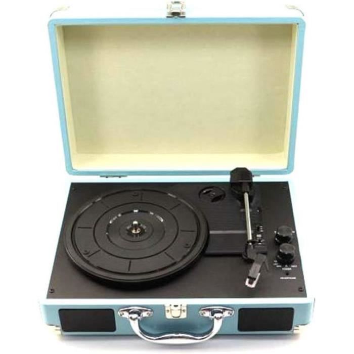 Tourne Disque Platine USB Kit Vinyle Bluetooth Aison Portable Stéréo