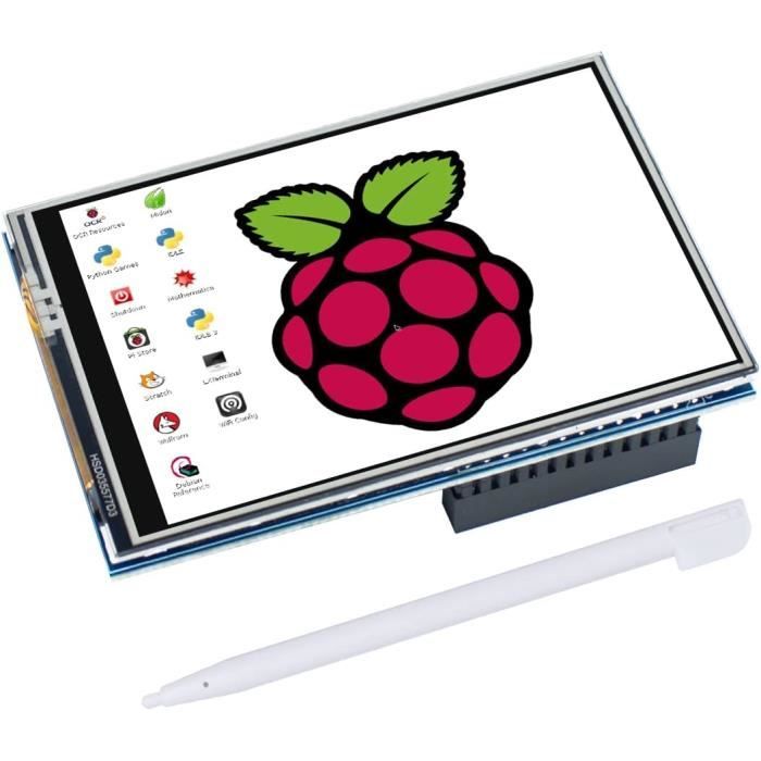 3,5 Pouce 480X320 Tft Touch Screen Spi Display Moniteur Pour Raspberry ...
