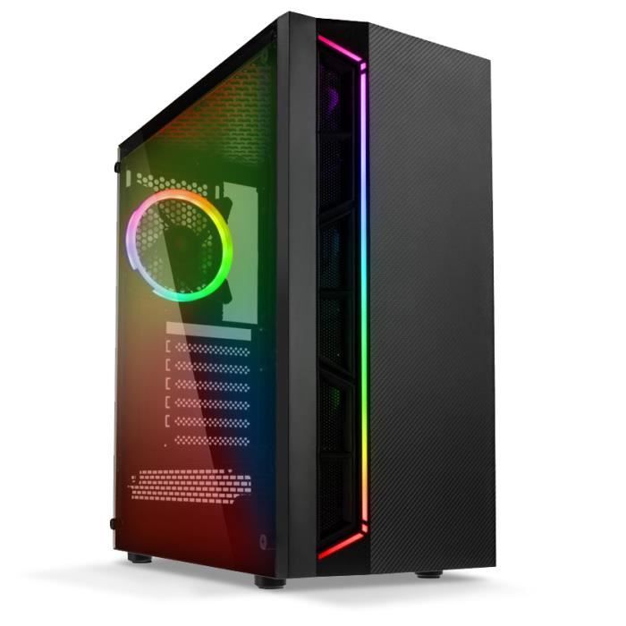 Achat Ordinateur de bureau VIBOX Delta 41 PC Gamer Ordinateur avec War Thunder Jeu Bundle (4,1GHz AMD FX 6-Core Processeur , Nvidia GeForce GT 710 Carte Graphi pas cher