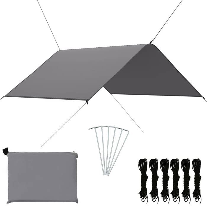vidaXL Bâche d'extérieur 3x2 85 - vue 2