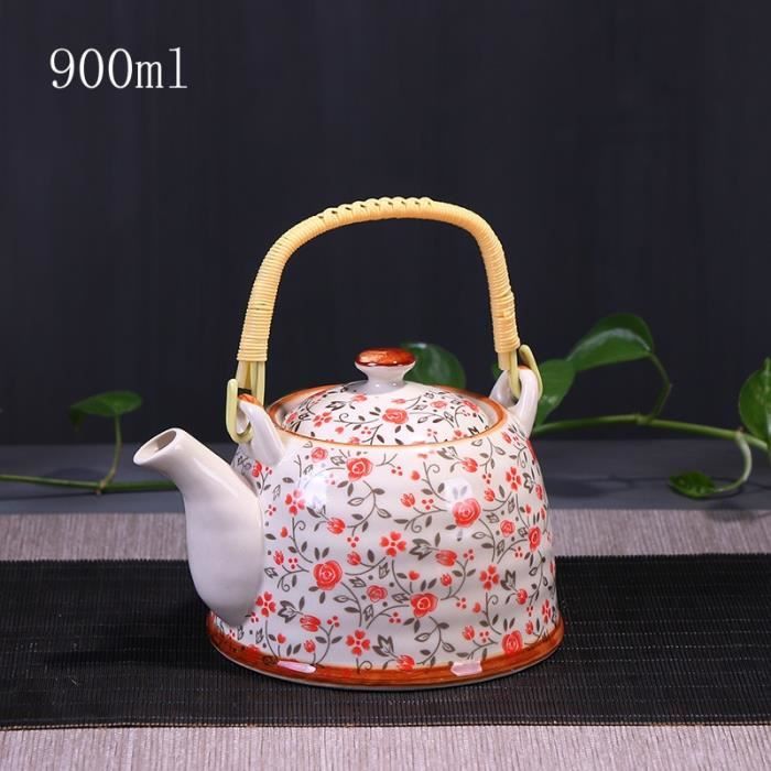 Cafetière-théière Vintage Goblin 0256 – 1 Litre – Céramique Blanche – Bon état