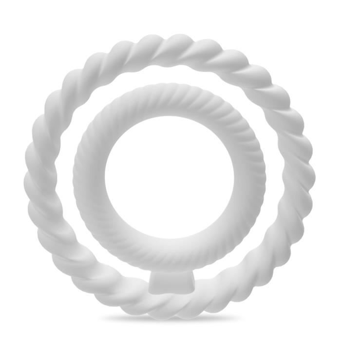 Anneau En Silicone Pour Retarder L'éjaculation – Imperméable, Réglable, Générique