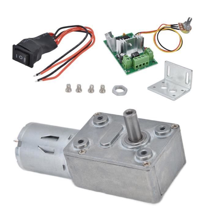 HALJIA Moteur Réducteur DC 6V 120RPM - Motoréducteur Engrenage Pour Robot Voiture DIY Et Projets