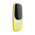 Téléphone portable Nokia 3310 Jaune - GSM - Ecran 2.4' QVGA - Photo 2Mp avec Flash LED - Bluetooth-1