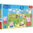 Puzzle enfant - TREFL - Peppa Pig - 15 pièces - Dessins animés et BD-1
