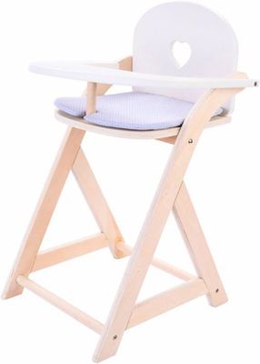 Lit de poupée Anivia 2 Fonctions - Violet avec balançoires et tissu - Jeux - Jouets