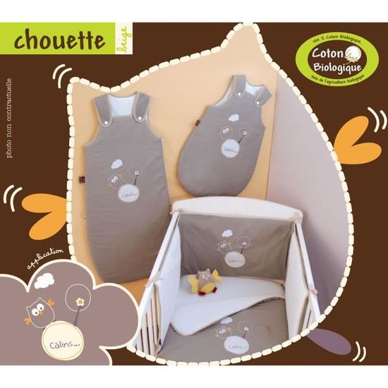 P Tit Basile Gigoteuse Naissance Bebe Brodee En Coton Bio 0 6 Mois 70 Cm Chouette Tog 3 Mixte Cdiscount Puericulture Eveil Bebe