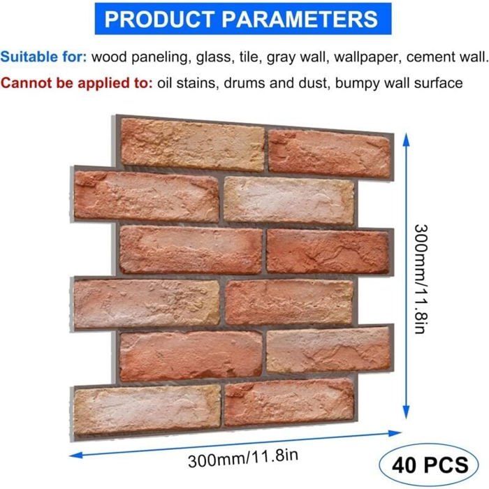 Papier Peint 3d Briquenull