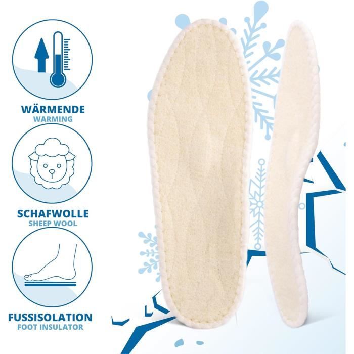 Vvikizy semelles orthopédiques pour pieds 1 paire de semelles