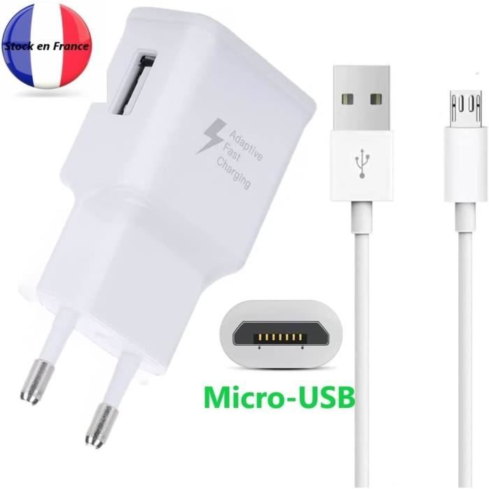 BPROD Chargeur Ultra Rapide 3A + Câble 3M USB-C Compatible Motorola Razr 60