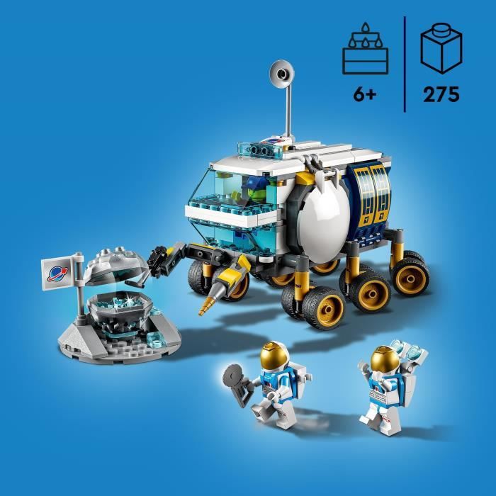 LEGO® 60348 City Le Véhicule D'Exploration Lunaire, Jouet Espace