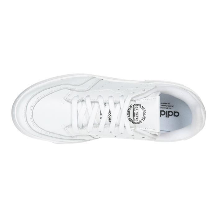 Baskets Supercourt ADIDAS EE6037 Cuir Blanc Homme Blanc