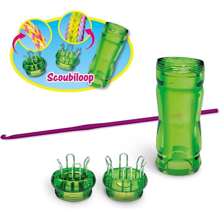 Rainbow Loom LOOPS Mega Box - Lot De 1600 U00e9lastiques Pour Bricolage Et De Nombreux Elastique Bracelet