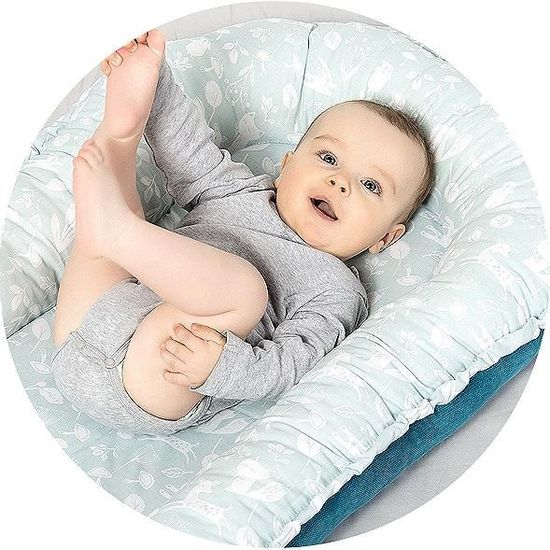 Cocon Nid Reducteur De Lit Rose 2 En 1 Pour Bebe Cdiscount Puericulture Eveil Bebe