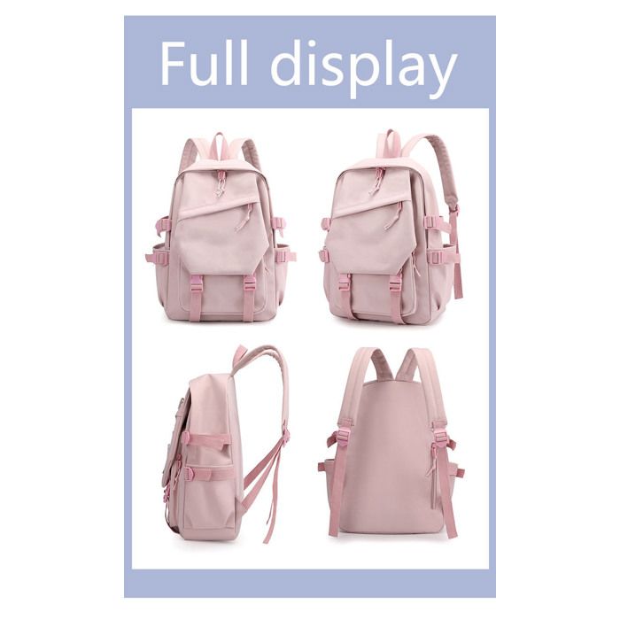 Sac à Dos Stray Kids – Dimensions 40 X 34 Cm, En Polyester/coton, Impression Transfert Thermique | Cadeau Fan, Pour école, Voyage, Shopping