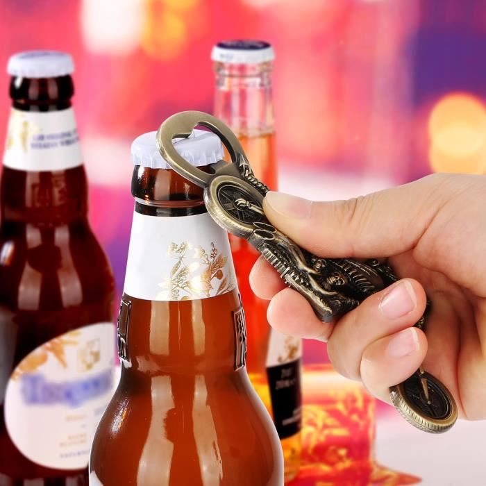 Ouvre-bouteille de bière personnalisé Tire-bouchon de fête de