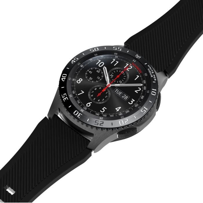Bague de Protection pour Samsung Gear S3 Frontier Galaxy Watch 46mm 42mm Gear S2 Classic Br Silver 1 Galaxy Watch 46mm SZ6101 Achat vente bracelet de montre Cdiscount