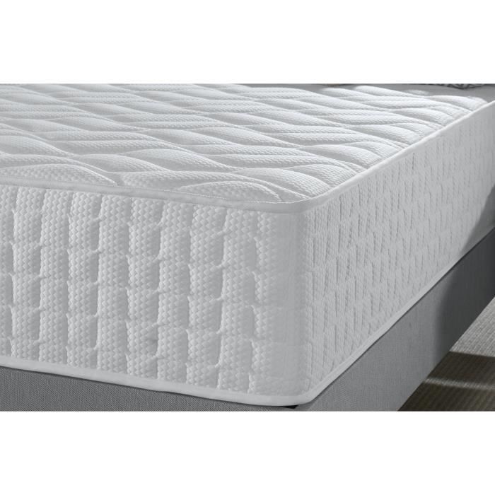 Matelas mémoire de forme - GOLD - 160x200 cm - Accueil moelleux et soutien  ferme - 7 zones de confort - Cdiscount Maison