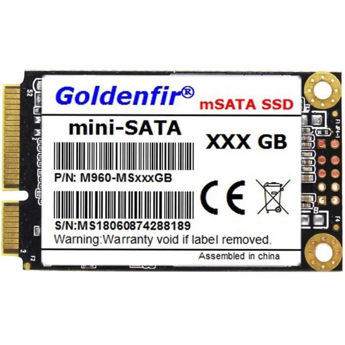 marque generique - Disque Dur SSD Interne MSATA SATAIII TLC SSD